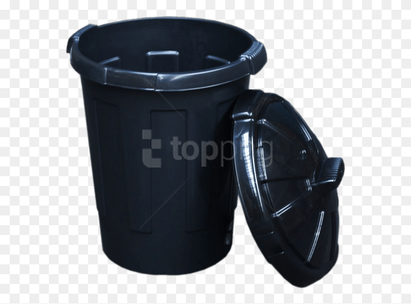 575x561 Free Bin Refuse Black Open Images, Tin, Can, Trash Can HD PNG Download