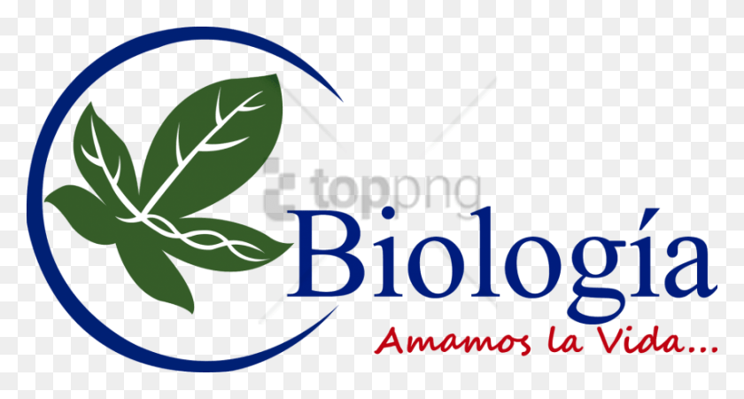 850x425 Descargar Png / Logotipo De Biología, Logotipo, Símbolo, Marca Registrada Hd Png