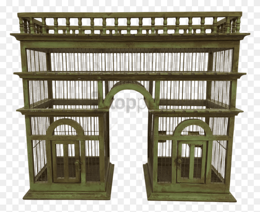 850x680 Free Birdcage Images Background Arch, Outdoors, Arbour, Garden HD PNG Download