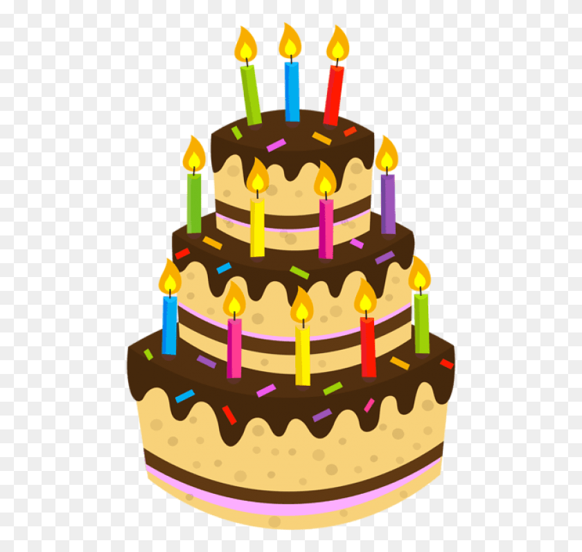 477x737 Free Birthday Cake Images Background Happy Birthday Cake, Dessert, Food, Icing HD PNG Download