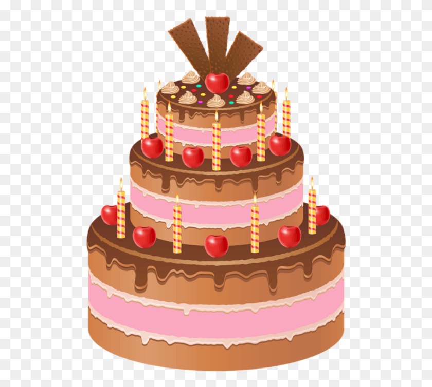 508x694 Торт Ко Дню Рождения, Торт, Десерт, Еда Png Скачать Бесплатно
