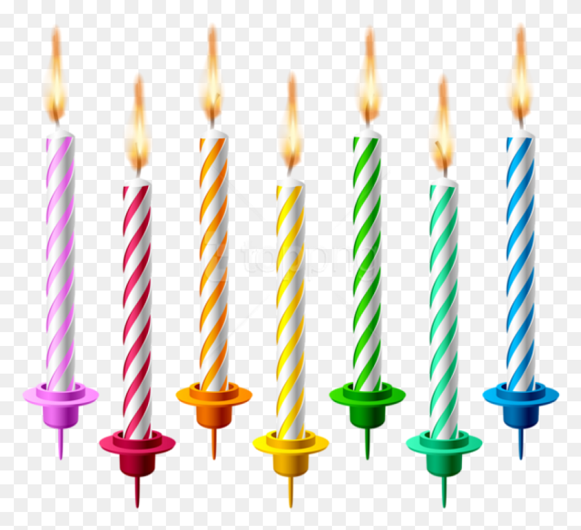 835x756 Free Birthday Candles Images Background Birthday Candle Clip Art, Fire, Flame, Icing HD PNG Download