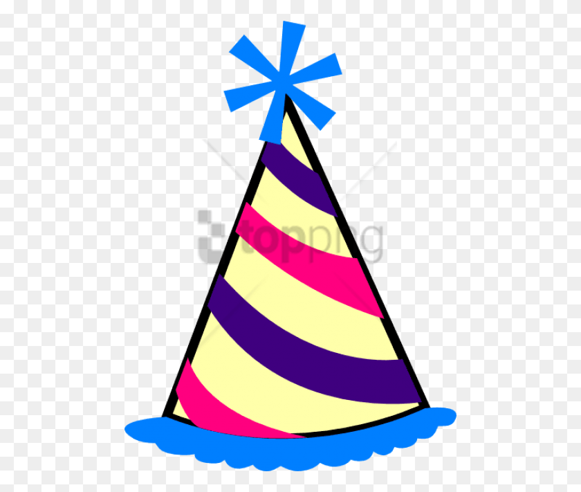 480x651 Free Birthday Hat Image With Transparent Background Birthday Hat, Clothing, Apparel, Party Hat HD PNG Download