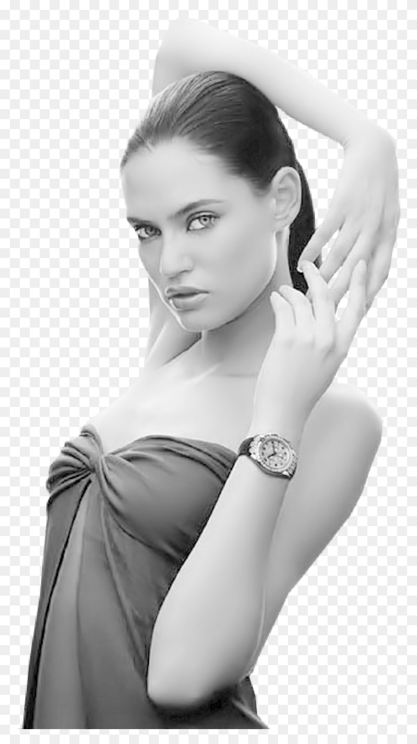 812x1499 Free Black Hair Model Rolex Women, Face, Person, Human HD PNG Download