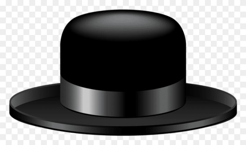 843x473 Free Black Hat Transparent Clipart Black Hat Clipart, Clothing, Apparel, Electronics HD PNG Download