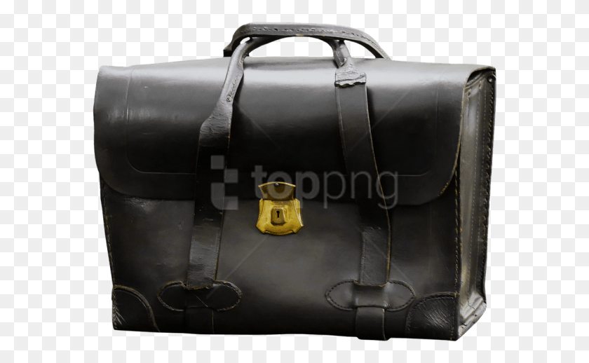 578x458 Free Black Leather Bag Images Background Briefcase, Treasure, Luggage HD PNG Download