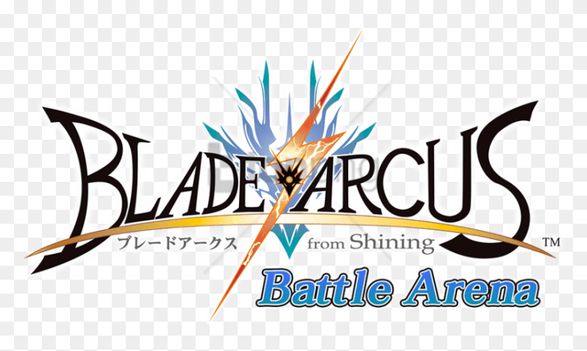 850x482 Бесплатная Blade Arcus От Shining Battle Arena Icon Blade Arcus From Shining Battle Arena Logo, Текст, Весла, Символ Hd Png Скачать