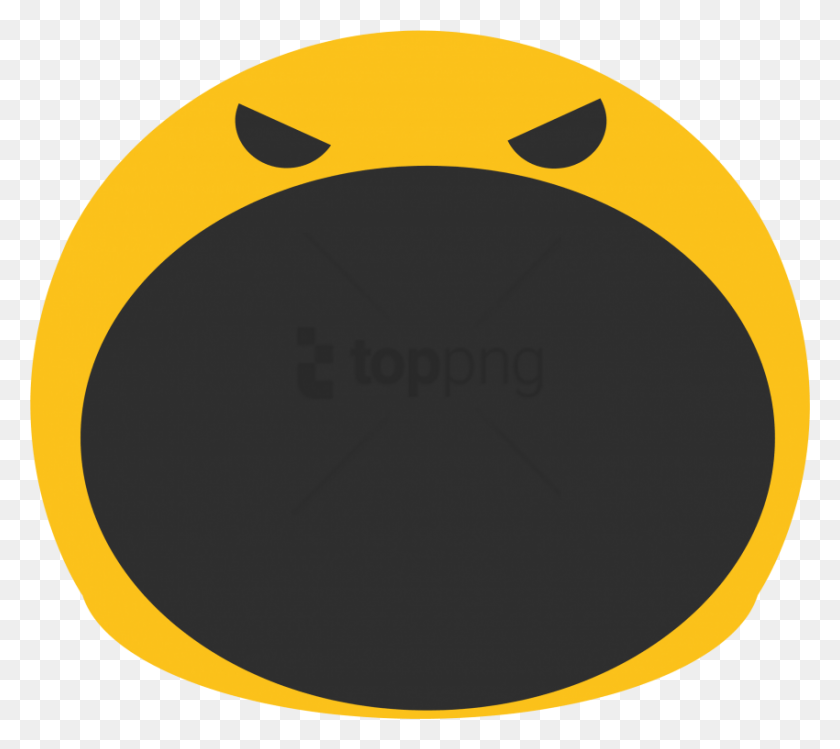 850x751 Png Изображение - Blob Discord Gif Emoji С Прозрачным Кругом, Символ, Текст, Pac Man Hd Png.