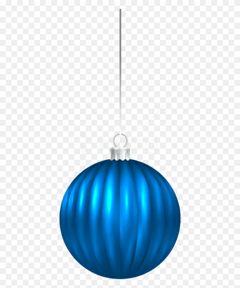 427x949 Free Blue Christmas Ball Ornament Images Transparent Blue Christmas Ball, Lamp, Ceiling Light, Lighting HD PNG Download