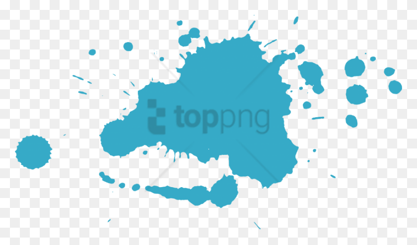 850x475 Free Blue Paint Splash Image With Transparent Portable Network Graphics, Plot, Diagram, Water HD PNG Download