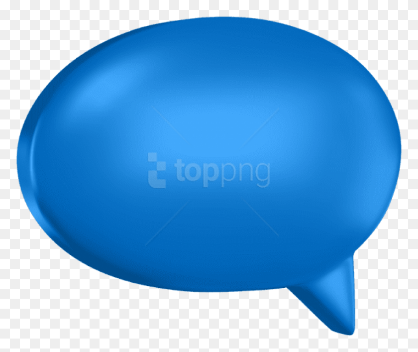 850x706 Png Синий Речевой Пузырь Изображения Прозрачный Надувной, Воздушный Шар, Мяч, Слово Hd Png Загружать