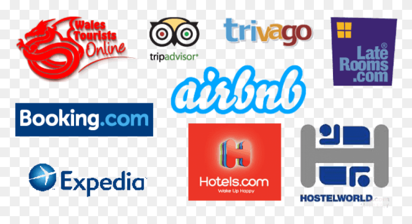851x433 Descargar Png Gratis Booking Airbnb Tripadvisor Imágenes New Expedia, Text, Alphabet, Advertisement Hd Png
