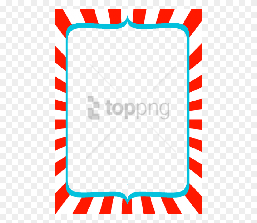 480x670 Free Borders And Frames Dr Seuss Digital Frame, Text, Symbol, Label HD PNG Download