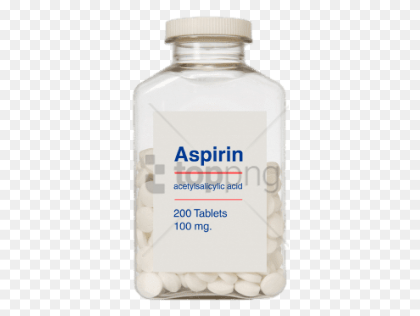316x573 Descargar Png Botella De Aspirina Png