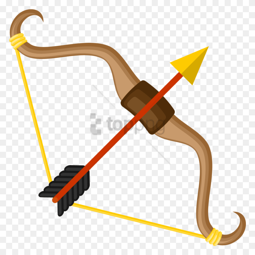 850x850 Free Bow And Arrow Image With Transparent Background Bow And Arrow, Symbol, Lawn Mower, Tool HD PNG Download