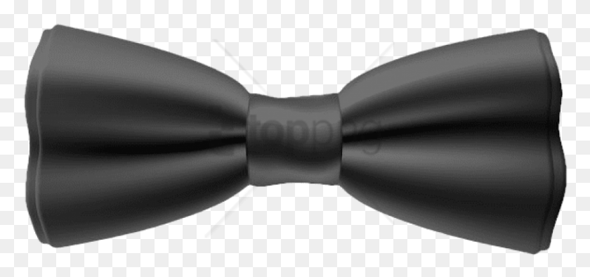 850x364 Free Bowtie Images Transparent Black Bow Ties, Tie, Accessories, Accessory HD PNG Download
