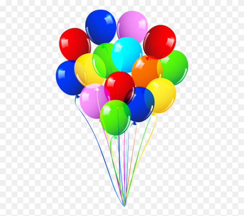 461x684 Free Bunch Of Balloons Images Background Happy Birthday Balloons, Balloon, Ball HD PNG Download
