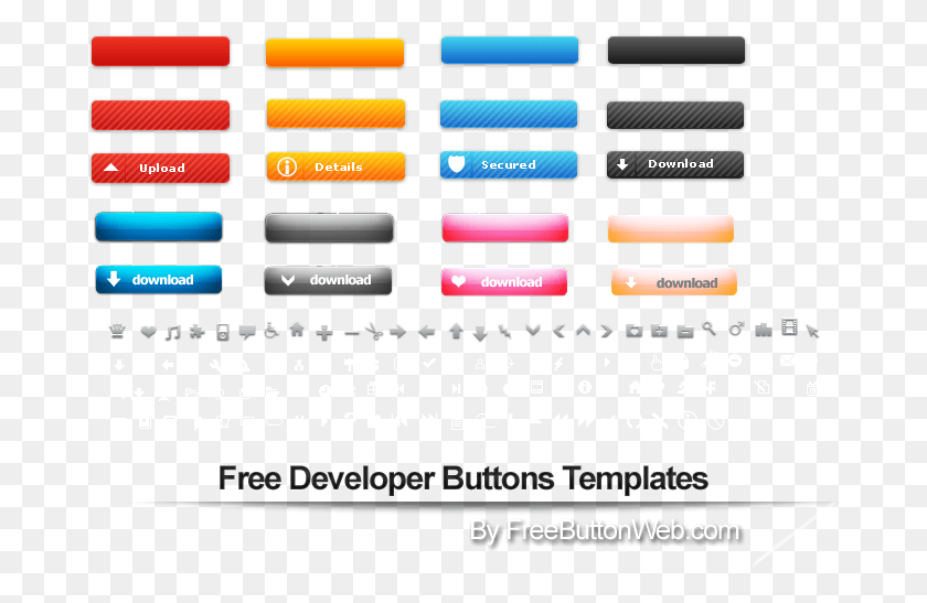 681x487 Free Buttons Button Free, Text, Word, Computer Keyboard HD PNG Download