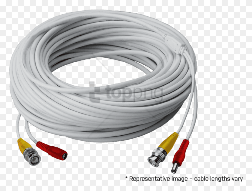 850x630 Descargar Png Cable De Camera De Surveillance Image Cable De Cámara Analógica, Casco, Ropa, Ropa Hd Png