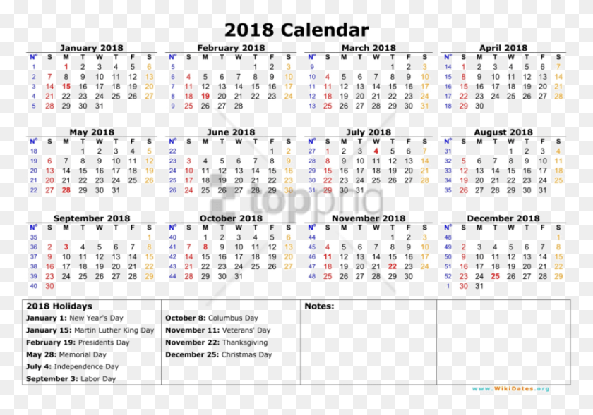 850x577 Free Calendar 2018 South Africa Image With Excel 2018 Calendar With Holidays, Text, Menu HD PNG Download