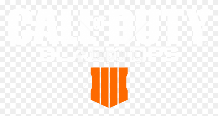 808x403 Free Call Of Duty Black Ops 4 Logo Call Of Duty Black Ops 4 Logo, Text, Weapon, Weaponry HD PNG Download