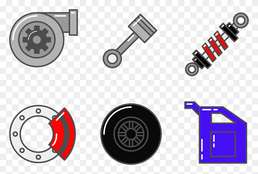 4913x3192 Free Car Parts Vector Automotive Parts Vector Free, Spoke, Machine, Wheel Hd Png