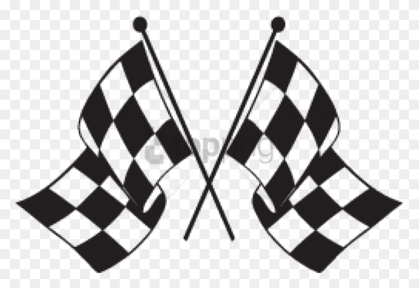 810x538 Free Cars Flag Images Background Checkered Flag Uk, Stencil, Symbol, Weapon HD PNG Download