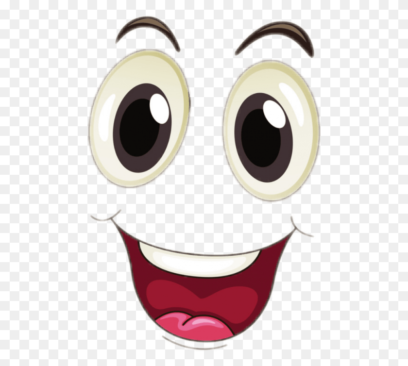 480x694 Free Cartoon Eyes And Mouth Images Animated Eyes And Mouth, Speaker, Electronics, Audio Speaker HD PNG Download
