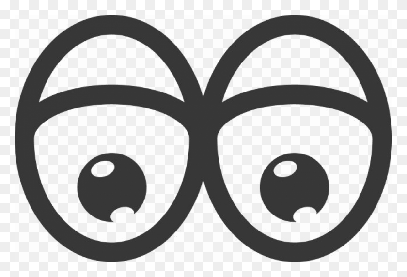 850x559 Free Cartoon Eyes Vector Images Background Transparent Eyes Cartoon, Label, Text, Logo HD PNG Download