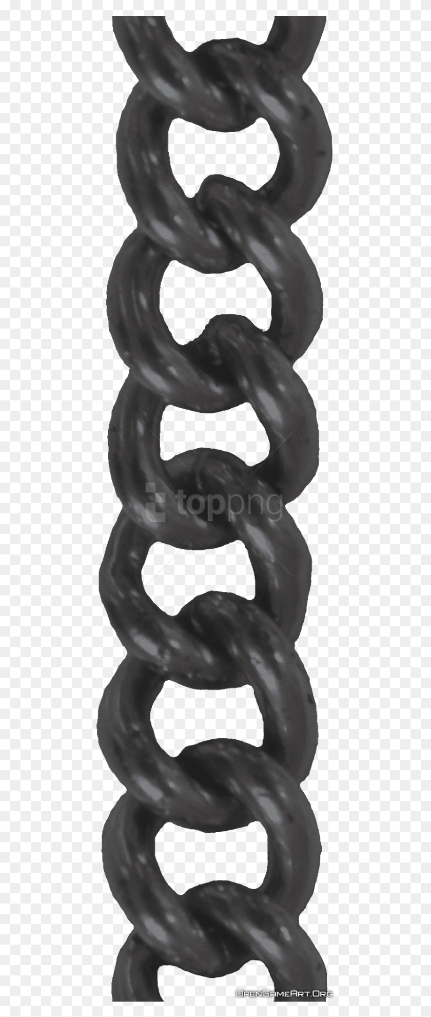 465x1921 Free Chain Images Background Images Black Chain, Statue, Sculpture HD PNG Download