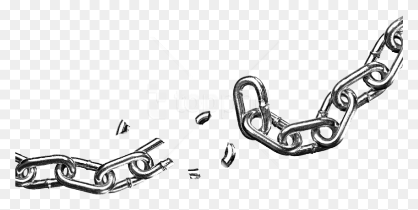 851x396 Free Chain Images Background Images Broken Chain, Tool, Clamp, Hook HD PNG Download