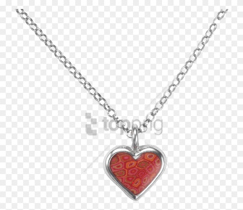 743x664 Free Chained Heart Image With Transparent Heart Necklace Transparent Background, Pendant, Jewelry, Accessories HD PNG Download