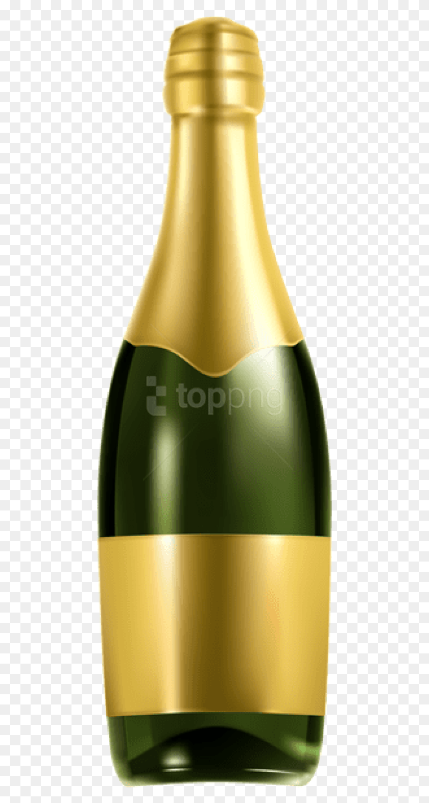 461x1513 Free Champagne Bottle Transparent Champagne Bottle Clip Art, Alcohol, Beverage, Drink HD PNG Download