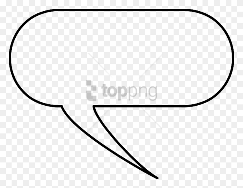 850x641 Free Chat Bubble Image With Transparent, Face, Text, Animal HD PNG Download