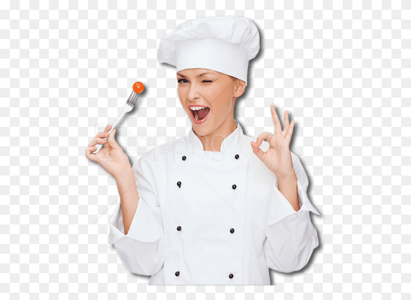 496x555 Free Chef Images Transparent Cook, Person, Human, Microphone HD PNG Download
