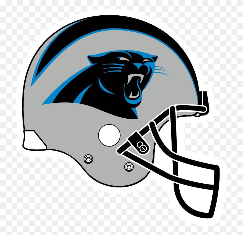 732x750 Free Chicago Bears Logo Clip Art Carolina Panthers Helmet, Clothing, Apparel, Sport HD PNG Download