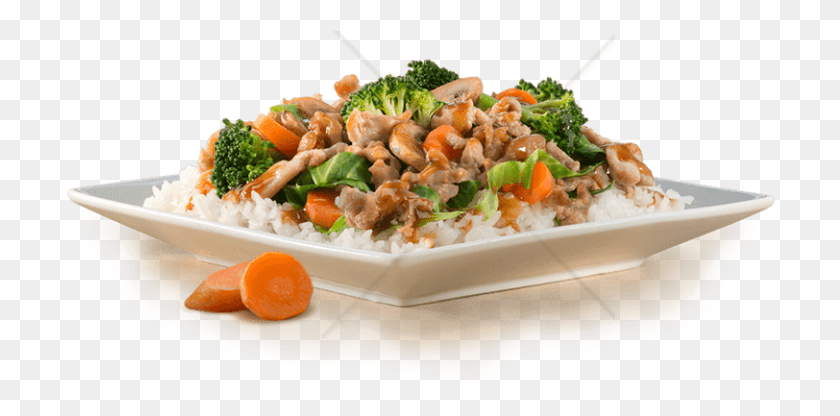 710x356 Free Chicken Fried Rice Plate Image With Teppanyaki, Plant, Broccoli, Vegetable HD PNG Download