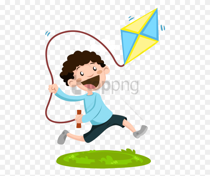 480x645 Free Child Gross Motor Skill Play Imagen De Verb Fly A Kite Dibujo, Toy, Person, Human HD PNG Download
