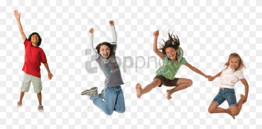 759x354 Free Children Jumping Image With Transparent Children, Person, Human, Clothing HD PNG Download