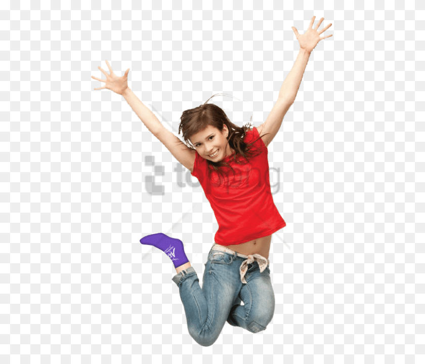 480x659 Png Изображение - Дети Прыгают В Прыжке С Прозрачным Батутным Парком.