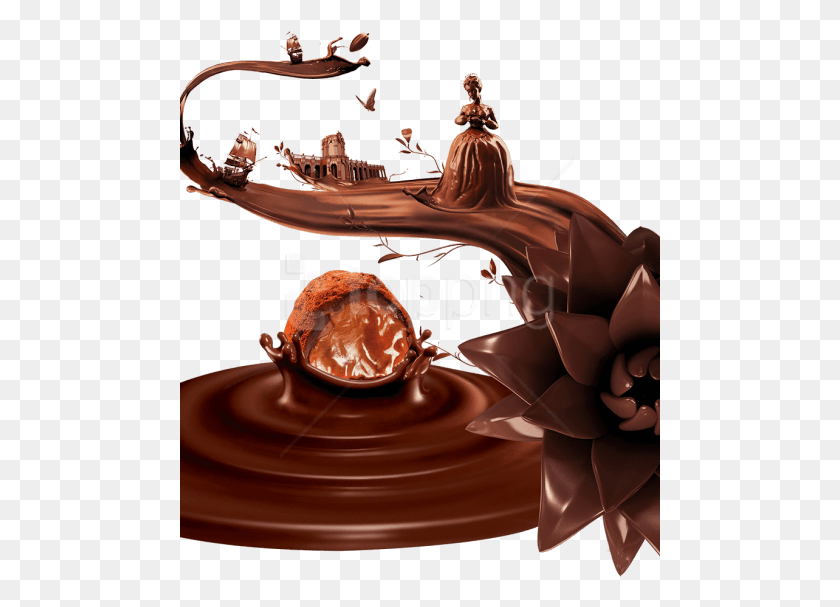 481x547 Free Chocolate Images Transparent, Sweets, Food, Confectionery HD PNG Download