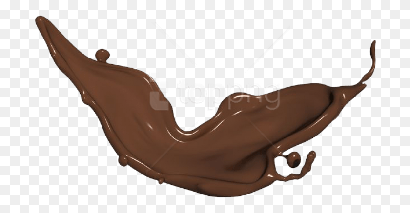 702x377 Png Шоколадный Всплеск Фоновое Изображение Шоколадный Всплеск, Животное, Беспозвоночное, Бронза Hd Png Скачать