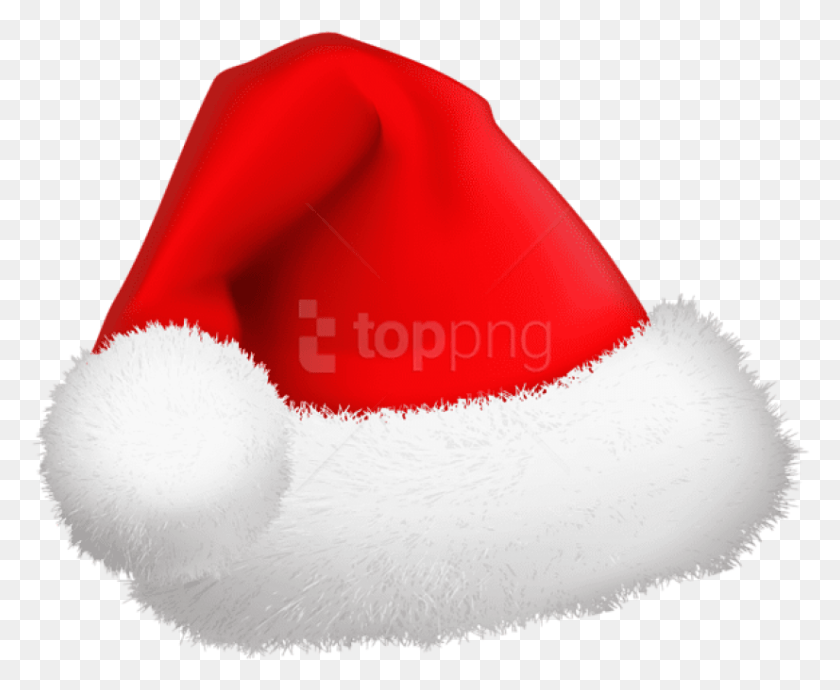 826x668 Free Christmas Santa Hat Clip Art Transparent Background Christmas Hats, Bird, Animal HD PNG Download