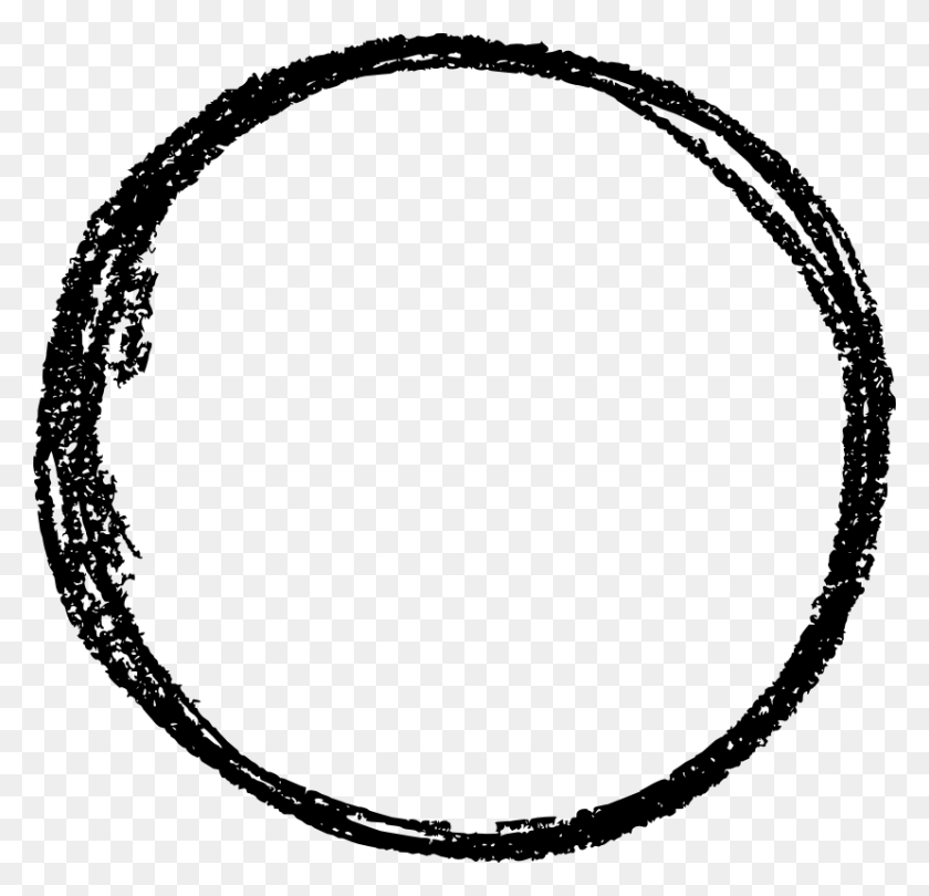 829x798 Free Circle Pencil Drawing, Bracelet, Jewelry, Accessories HD PNG Download