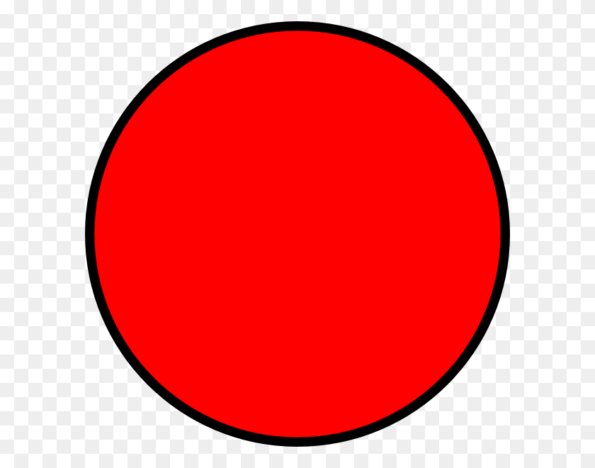 600x600 Красный Круг Бесплатные Картинки Бесплатно Красный Круг Черный Контур, Воздушный Шар, Мяч, Этикетка Hd Png Скачать