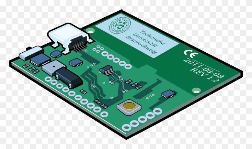 800x450 Free Circuit Board Clip Art Pcb Infographic, Electronics, Electronic Chip, Hardware HD PNG Download