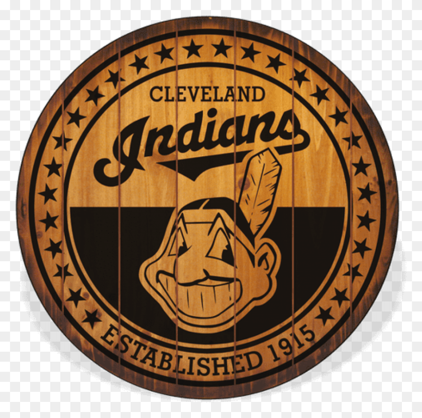 843x835 Free Cleveland Indians Barrel Top Sign Plantilla De Círculo De 120 Grados, Logotipo, Símbolo, Marca Registrada Hd Png Descargar