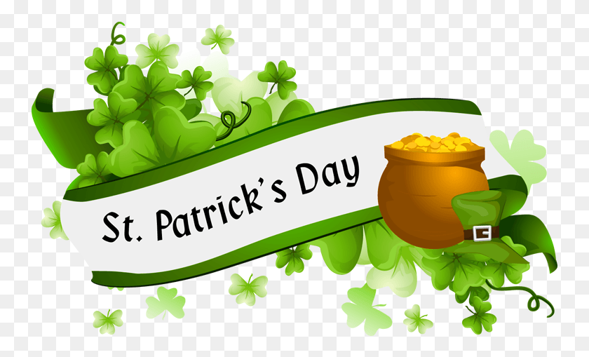 751x449 Free Clip Art St Patricks Day, Plant, Label, Text HD PNG Download