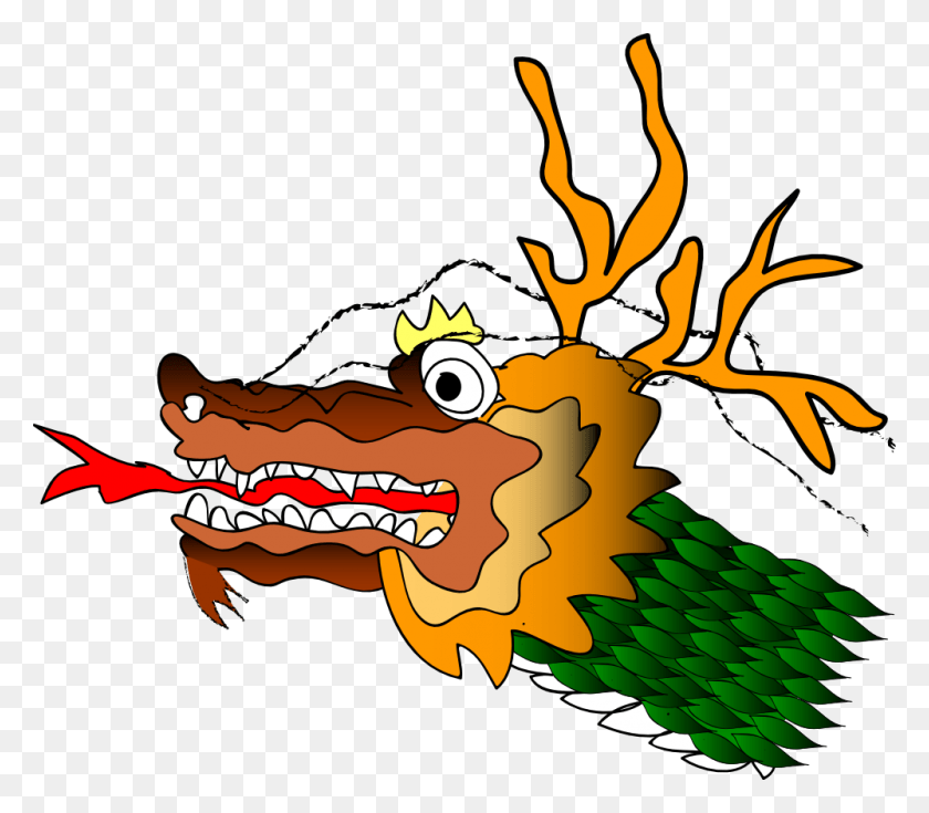 999x865 Descargar Png / Dragón Chino Png