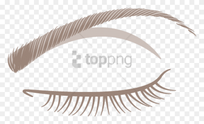 851x494 Free Closed Eye With Lashes Images Eyes Closed Transparent Background, Machine, Label, Text HD PNG Download